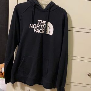 Black and White The North Face Hoodie